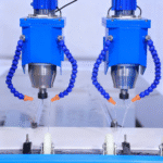 4-Axis Rotary CNC Router for Stone 7.5kW Power 380V Voltage 600mm Max Cutting Thickness High Productivity - 图片 4