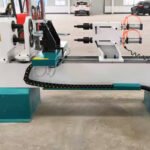CNC Motor-Driven Billiard Cue Wood Turning Lathe Machine with DSP Control Heavy Cast Iron Bed for Pool Cues Easy to Operate - 图片 4