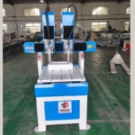 High Precision 4 Axis Woodworking CNC Router 4060 Double Spindle with NC Studio Syntec Richauto Control System for Wood Carving - 图片 2